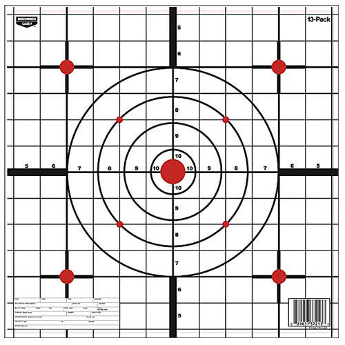 Targets Birchwood Casey Paper BIR 37213          EZESCORER 12"SIGHTIN       13PK • Model: Paper